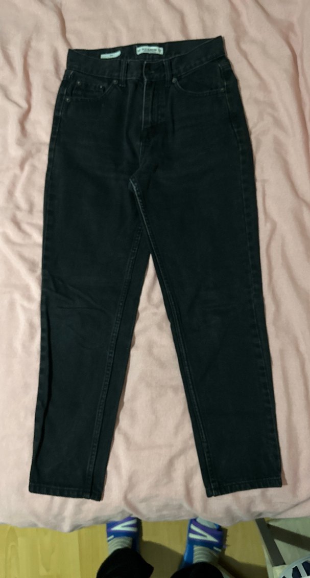 Siyah Kadın Kot Pantolon - Görsel 2