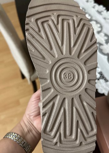 Bej Süet Kadın Dolgu Topuk Bot - Görsel 5