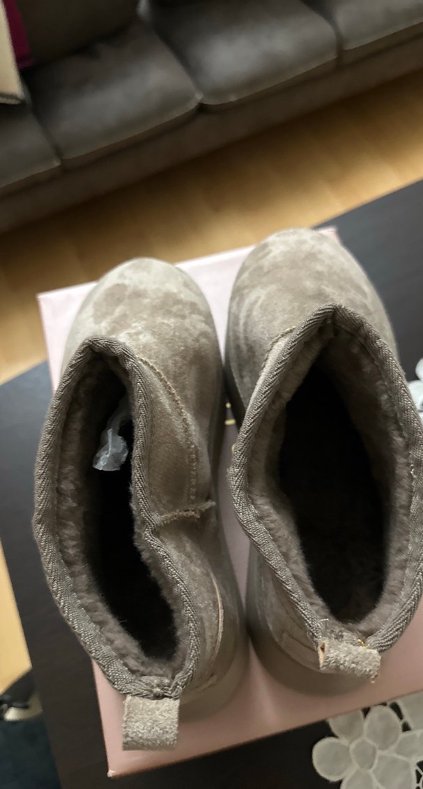 Bej Süet Kadın Dolgu Topuk Bot - Görsel 3