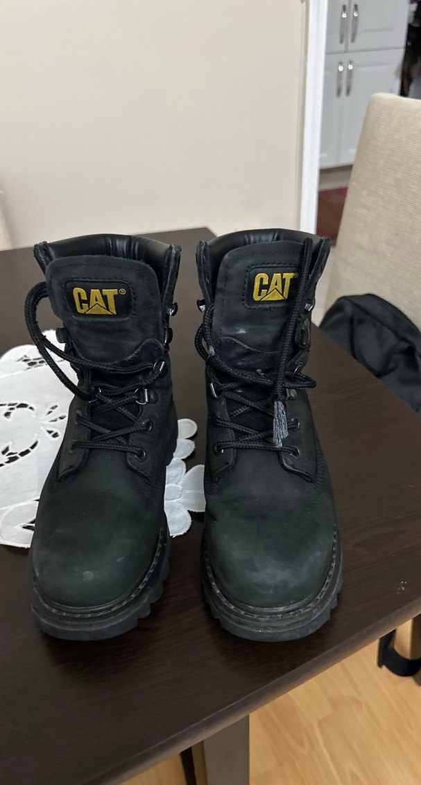 Siyah CATERPILLAR Bağcıklı Kadın Bot - Görsel 2