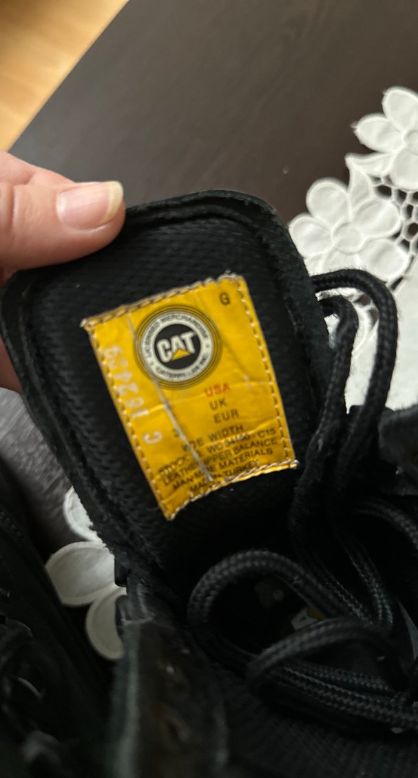 Siyah CATERPILLAR Bağcıklı Kadın Bot - Görsel 3