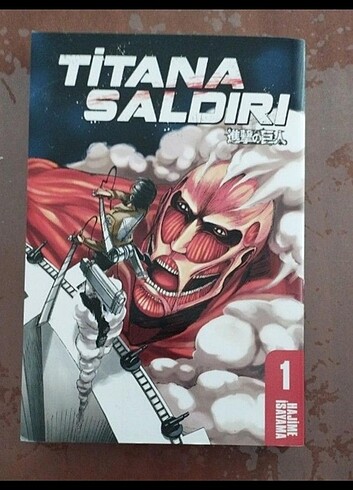 titana saldırı 1.cilt 