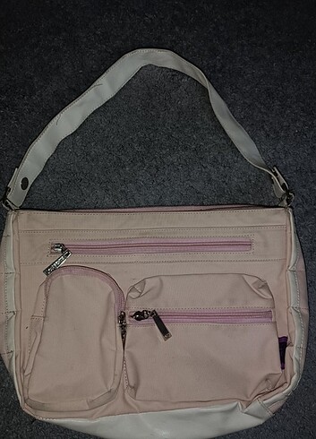 Pembe rugano çanta 