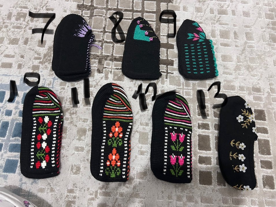 Tunus işi patik - Görsel 2