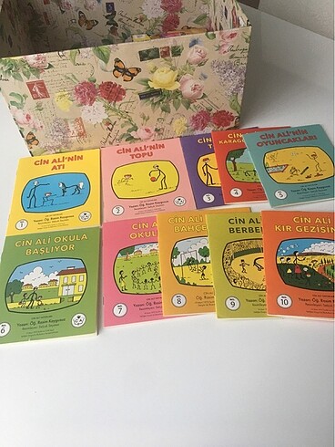 Hikaye kitabı cinAli set