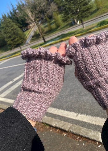 Örgü Bohem Tarzı  Eldiven - Görsel 7