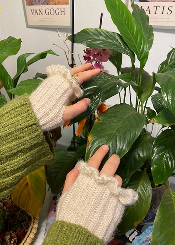 Örgü Bohem Tarzı  Eldiven - Görsel 3