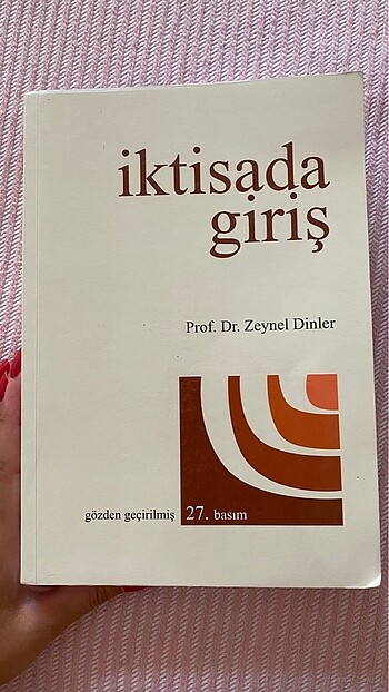 İktisada giriş zeynel dinler 27. Basım