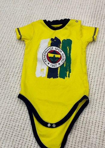 Fenerbahçe Sarı Bebek Kısa Kollu Body - Görsel 2