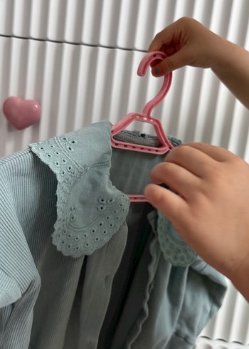 12-18 Ay Beden gri Renk Düğmeli Gri Kız Çocuk Hırka