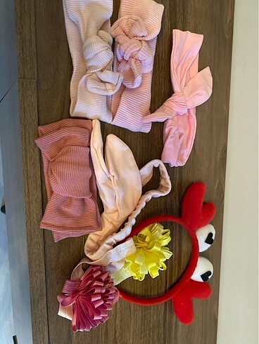 Kız bebek bandana set