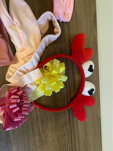  Beden çeşitli Renk Kız bebek bandana set