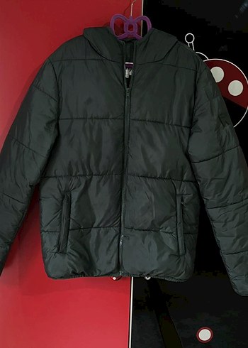 Fermuarlı Siyah Kadın Günlük Mont - Görsel 8