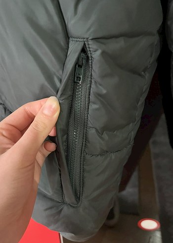 Fermuarlı Siyah Kadın Günlük Mont - Görsel 7