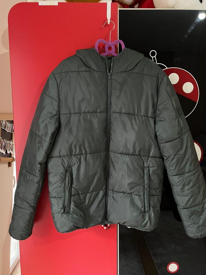 Fermuarlı Siyah Kadın Günlük Mont - Görsel 5