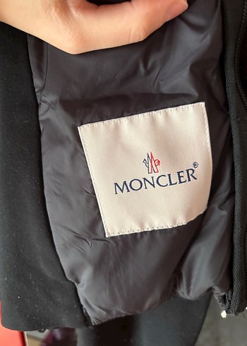 Düğmeli Siyah Kadın Mont - Görsel 5