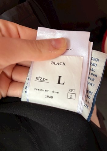 Düğmeli Siyah Kadın Mont - Görsel 6