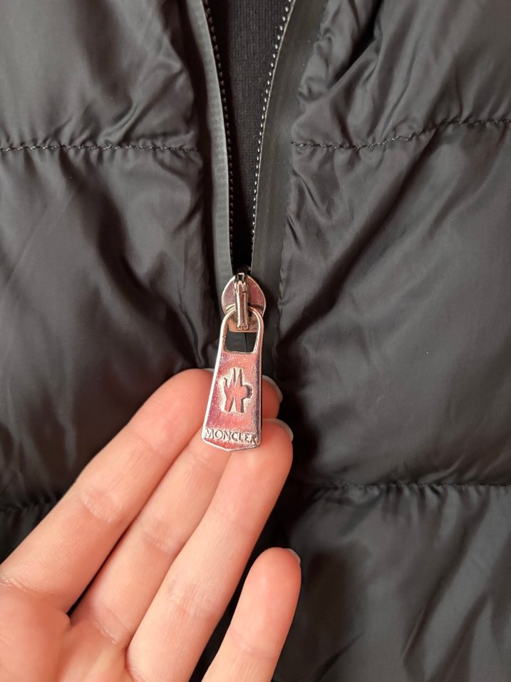 Düğmeli Siyah Kadın Mont - Görsel 4