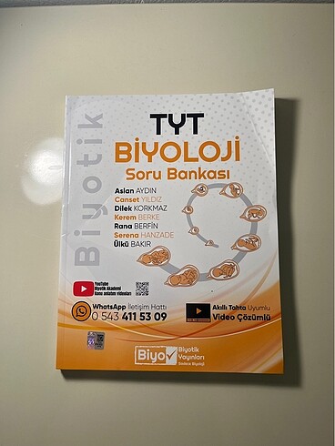 Tyt biyoloji soru bankası
