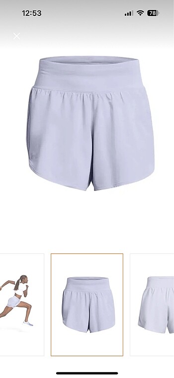 Kadın spor şort Under Armour