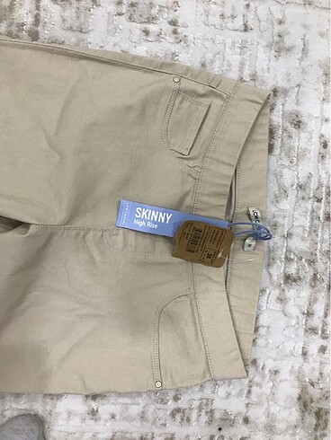 LC Waikiki LCW casual 38 beden yüksek bel beli lastikli dar paça pantolon