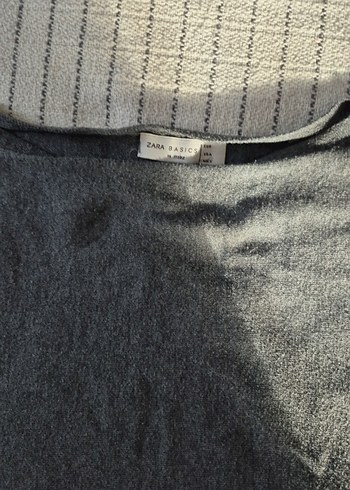 Gri crop kazak - Görsel 2