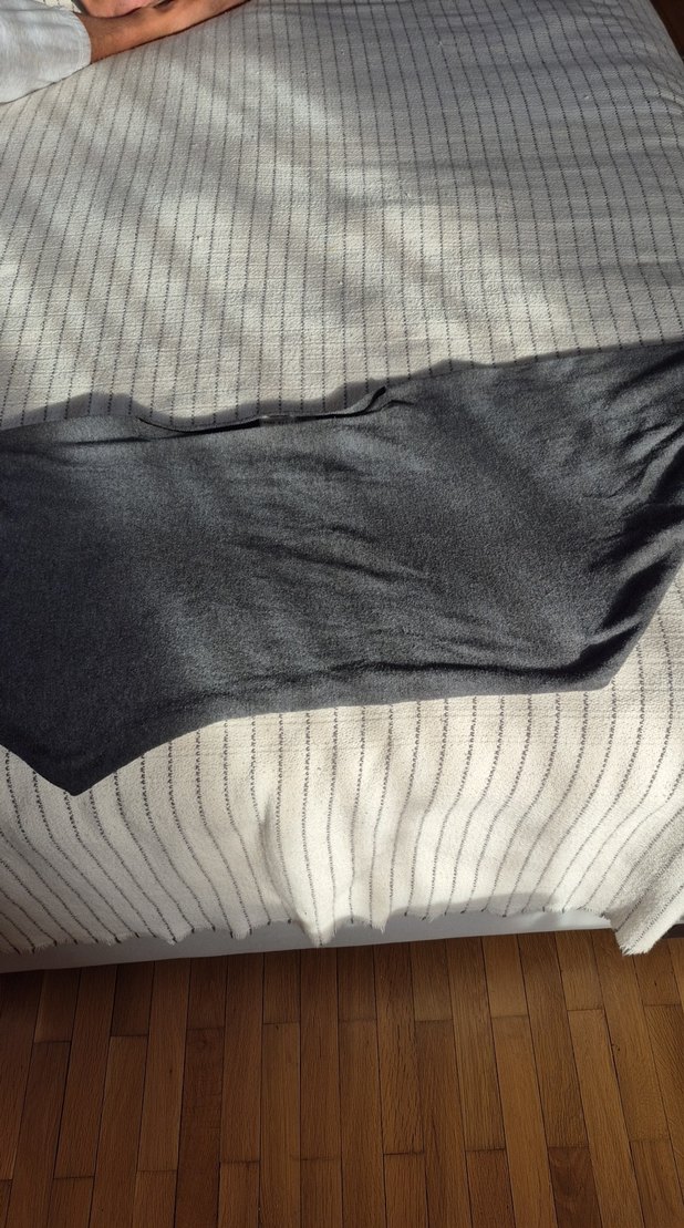 Gri crop kazak - Görsel 3