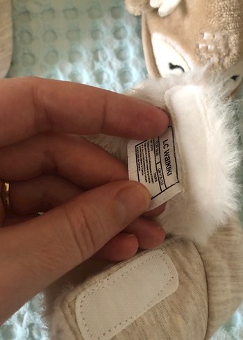 Kahverengi Kürklü Erkek Çocuk Ev Terliği - Görsel 3