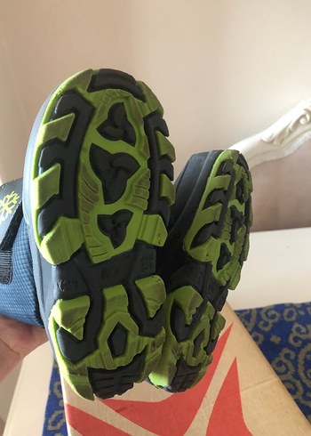 Mavi Gri Baskılı Erkek Çocuk Botu - Görsel 3