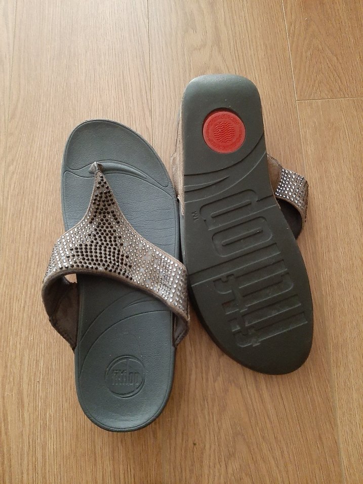 Gri Yılan Desenli Dolgu Topuklu Kadın Terlik - Görsel 2