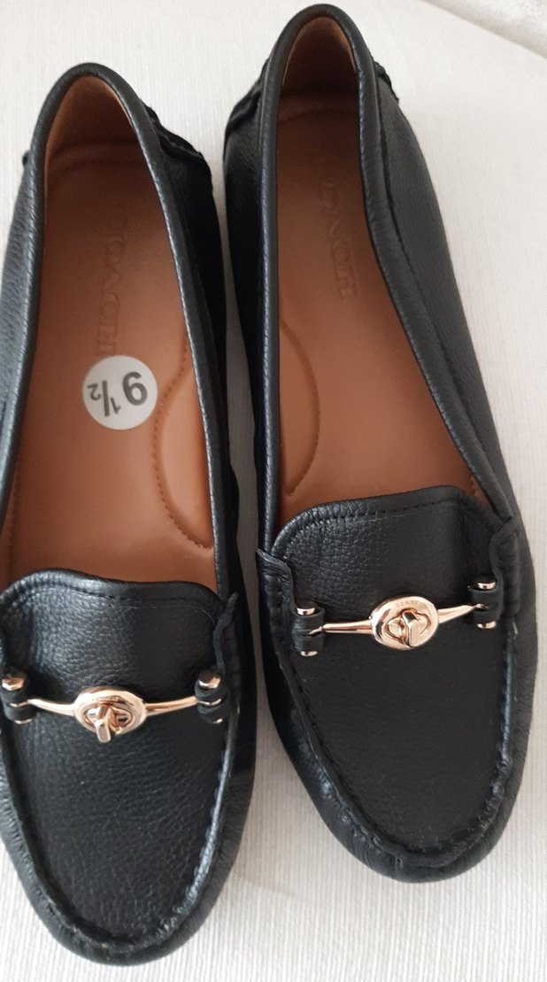 Siyah Parlak Yılan Desenli Deri Kadın Babet - Görsel 2