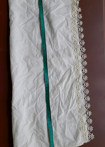 Bohem Gri-Beyaz Düz Masa Örtüsü - Görsel 2