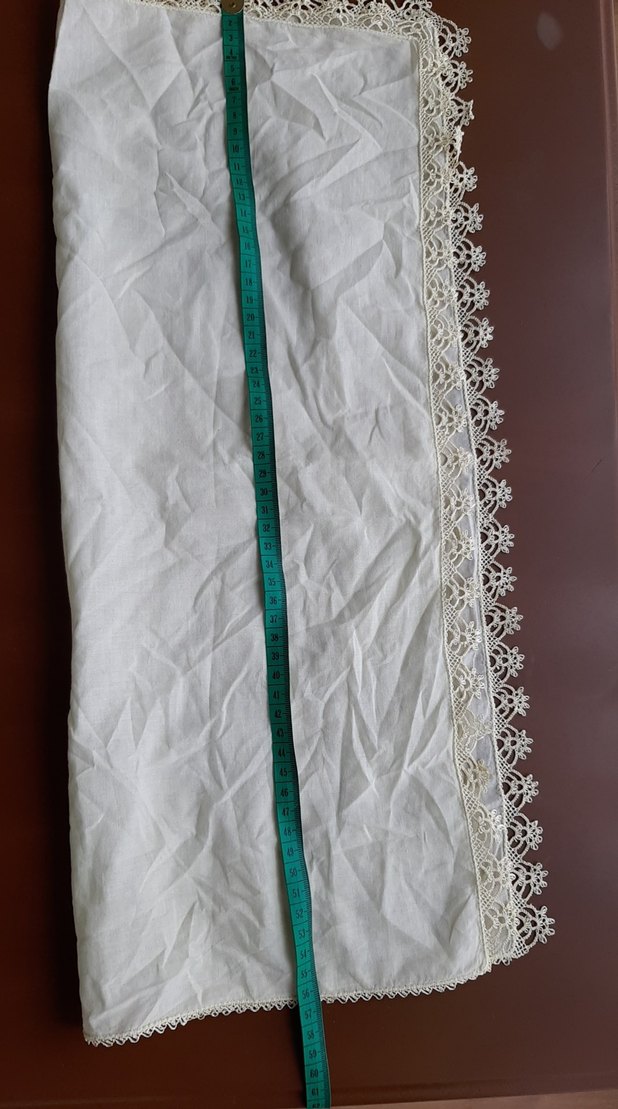 Bohem Gri-Beyaz Düz Masa Örtüsü - Görsel 2