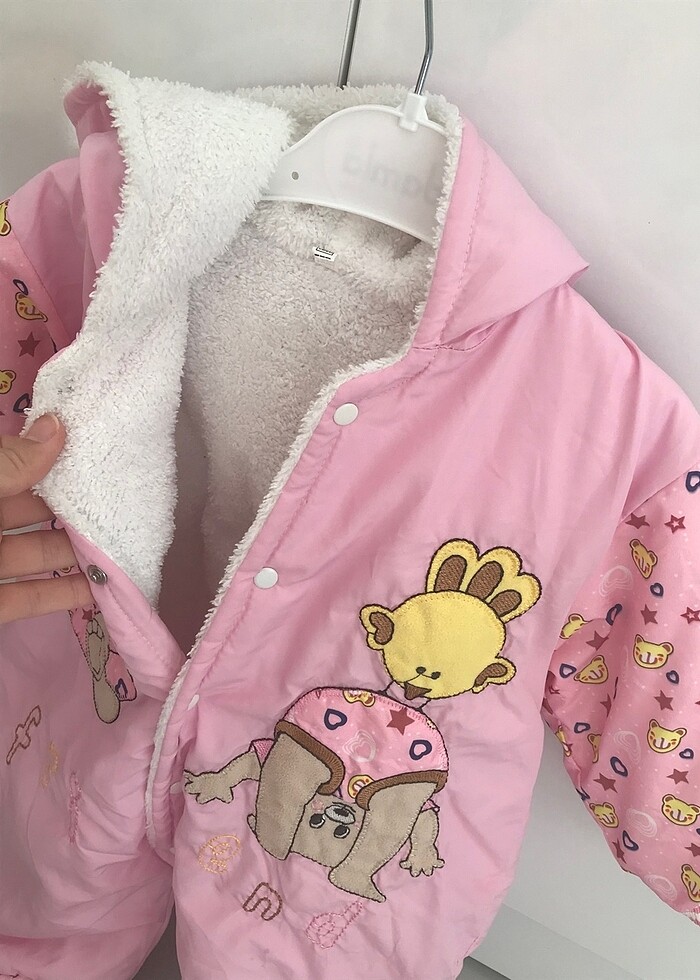 Kız bebek astronot mont tulum - Görsel 2