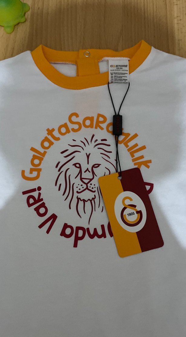 Gs store Kız Çocuk Sarı Uzun Kollu Baskılı Tişört - Görsel 3