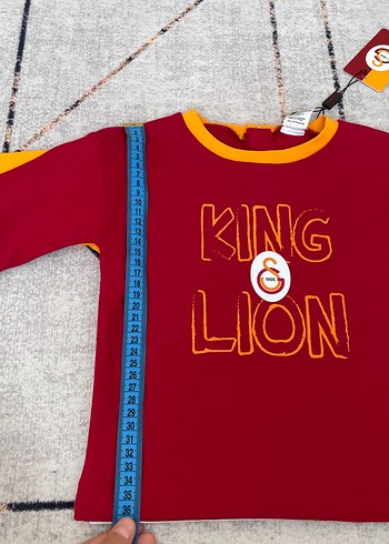 Gs store 
Bordo Sarı Erkek Bebek Uzun Kollu Takım - Görsel 6