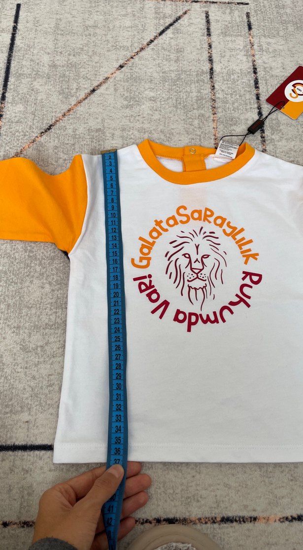 Gs store 
Bordo Sarı Erkek Bebek Uzun Kollu Takım - Görsel 4