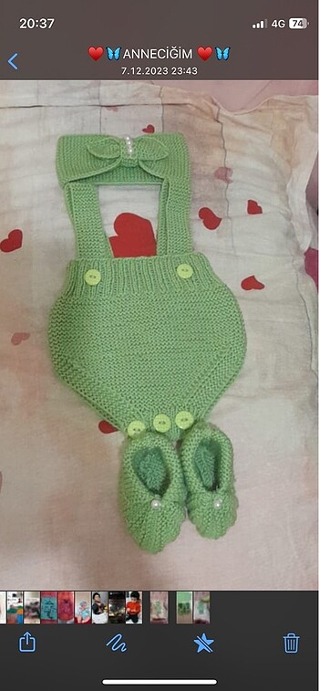Bebek çekim kıyafeti