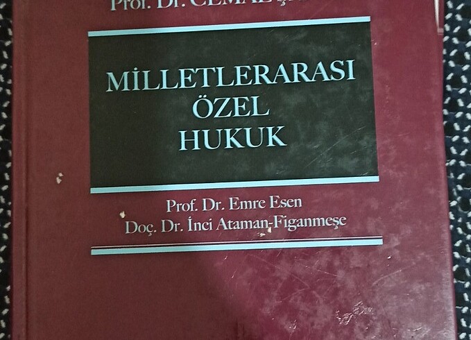 MİLLETLERARASI ÖZEL HUKUK CEMAL ŞANLI 