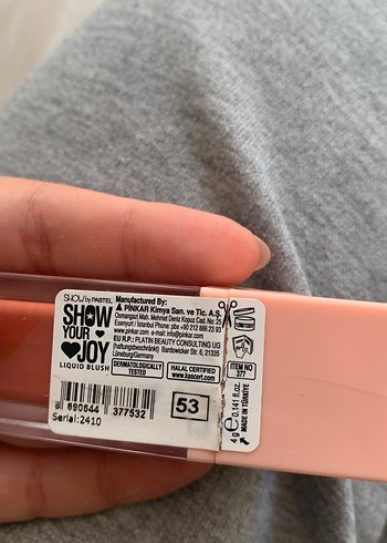 Pastel Sıvı Allık - Şeftali Tonları - Görsel 2