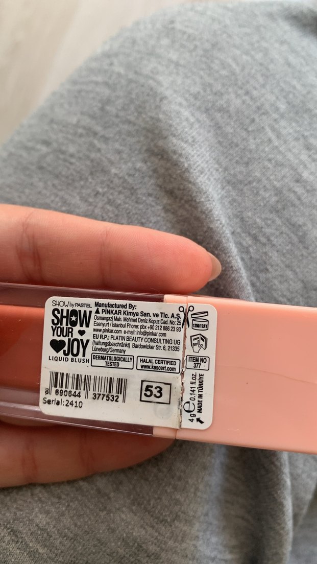 Pastel Sıvı Allık - Şeftali Tonları - Görsel 2