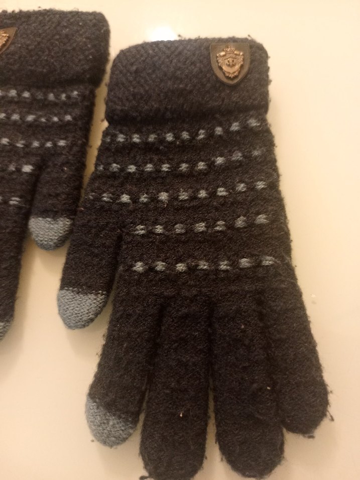 Örgü Çocuk Eldiven - Görsel 2