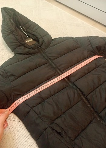 Erkek Çocuk Siyah Fermuarlı Sade Mont - Görsel 3