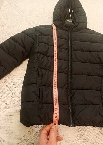 Erkek Çocuk Siyah Fermuarlı Sade Mont - Görsel 2