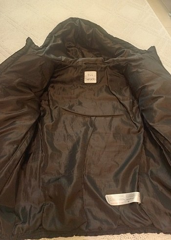 Erkek Çocuk Siyah Fermuarlı Sade Mont - Görsel 4