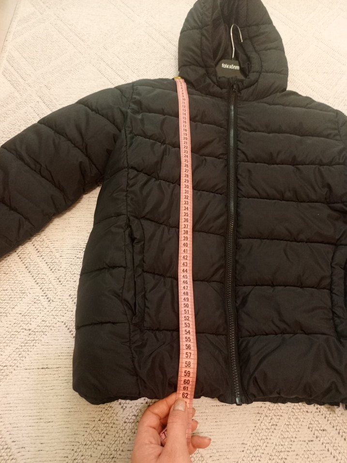 Erkek Çocuk Siyah Fermuarlı Sade Mont - Görsel 2