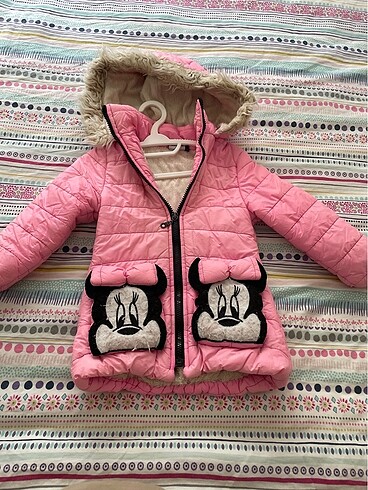 Kız çocuk mickey mouse mont