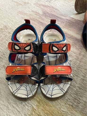 Spidermanlı çocuk sandalet