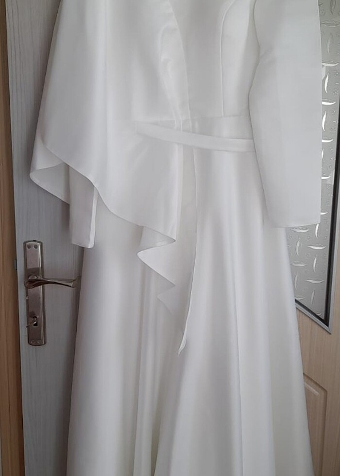 Tesettür Nikah Elbisesi - Görsel 5