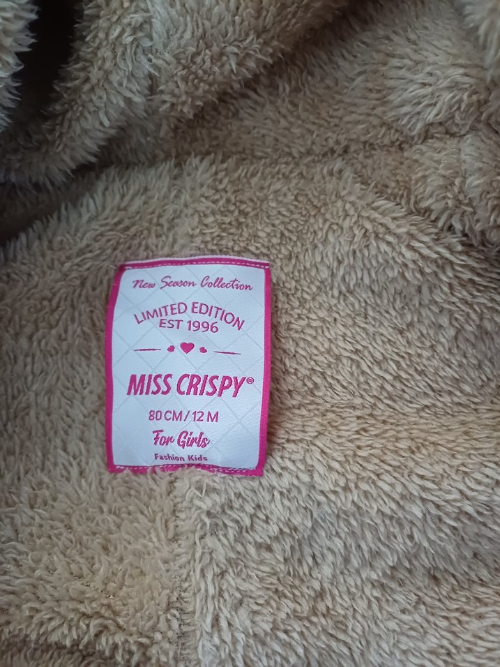 Kapüşonlu Gri Baskılı Bebek Tulumu - Görsel 3